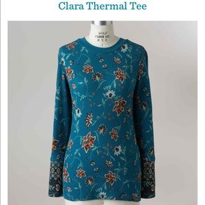 Sundance Catalog thermal long sleeved tee